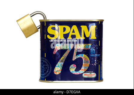 Lo stagno di spam per illustrare la crescente ondata di messaggi di posta elettronica indesiderati Foto Stock