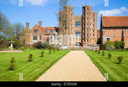 Layer Marney Tower, Essex, Inghilterra il più alto Tudor gatehouse nel paese Foto Stock