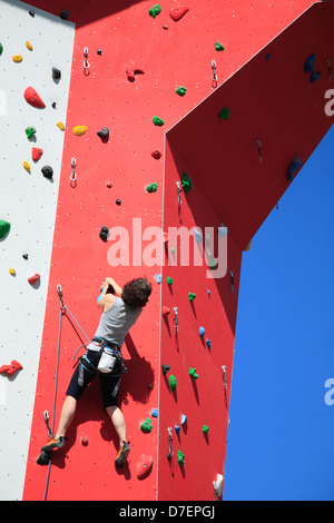 IGS 2013, international gardenshow, arrampicata, Amburgo Wilhelmsburg, Germania Foto Stock