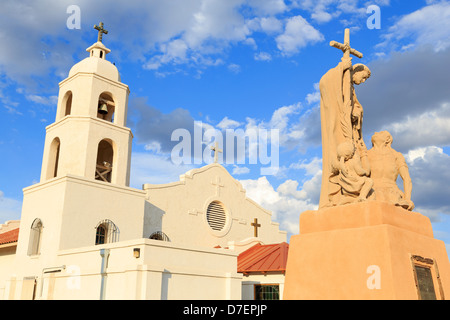 San Tommaso Chiesa & Missione indiana,Yuma,Arizona,USA Foto Stock