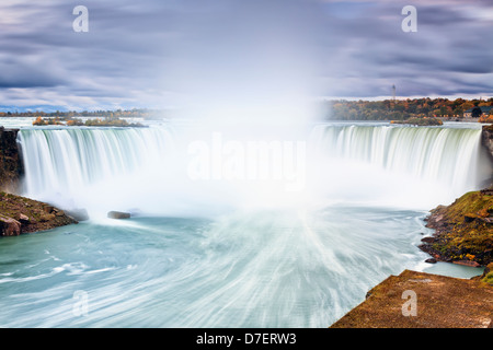 Cascate Horseshoe, Niagara Falls, Ontario, Canada Foto Stock