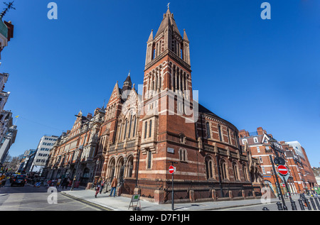 La Cattedrale cattolica Ucraina della Sacra Famiglia in esilio, Mayfair, Grande Londra, Inghilterra, Regno Unito. Foto Stock