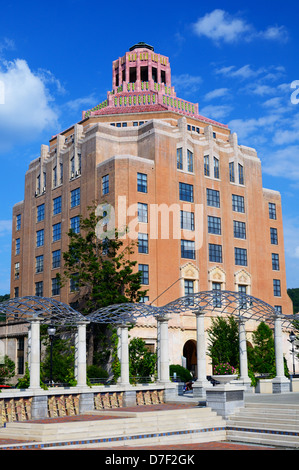 Municipio di Asheville, North Carolina. Foto Stock