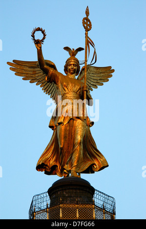 L'Europa, Germania, Berlino, la colonna della vittoria, Siegessäule Foto Stock