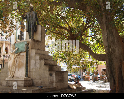 Una bella statua di una Spagna il primo ministro Foto Stock