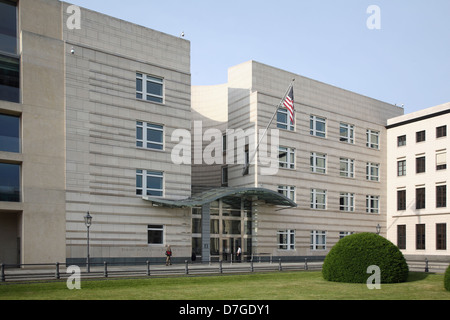 Berlin Pariser Square ambasciata degli Stati Uniti d'America Foto Stock