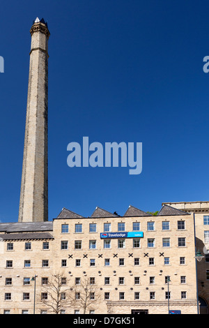 Travelodge Hotel in Dean Clough complessa, Halifax, West Yorkshire Foto Stock