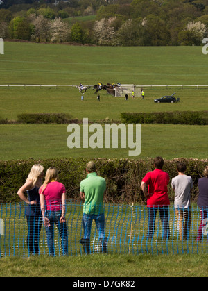 Northaw punto a punto corso Horse Racing Bank Holiday lunedì 6 maggio 2013. Foto Stock