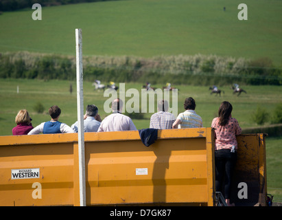 Northaw punto a punto corso Horse Racing Bank Holiday lunedì 6 maggio 2013. Foto Stock