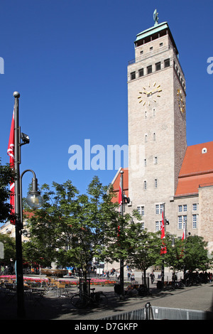 Berlin Neukölln Karl Marx Straße town hall Foto Stock