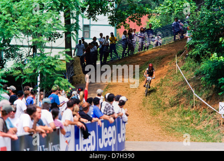 Mountain bike racing, Atlanta, Georgia Foto Stock