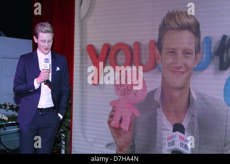 Gabriel Mann al fans meeting attività in Pechino, Cina martedì 7 maggio 2013. Foto Stock