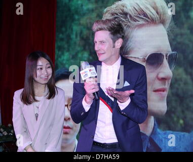 Gabriel Mann al fans meeting attività in Pechino, Cina martedì 7 maggio 2013. Foto Stock