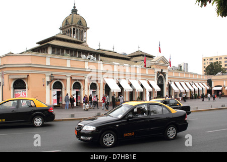 Santiago de Chile Mercado Central mercato centrale Foto Stock