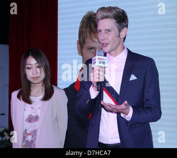 Gabriel Mann al fans meeting attività in Pechino, Cina martedì 7 maggio 2013. Foto Stock