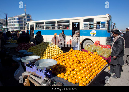 Mercato di Kabul, Afghanistan Foto Stock