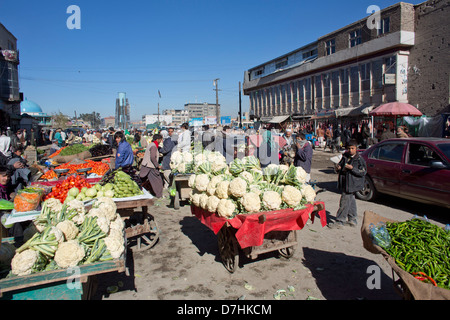 Mercato di Kabul, Afghanistan Foto Stock