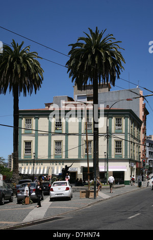 Cile Valparaiso Plaza Anibal Pinto Foto Stock