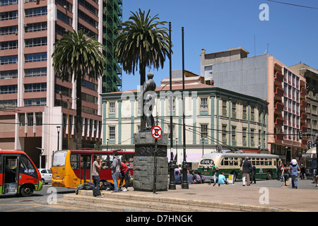 Cile Valparaiso Plaza Anibal Pinto Foto Stock