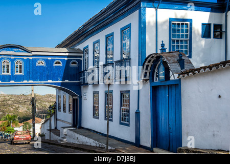 Casa da Gloria, Diamantina, Minas Gerais, Brasile Foto Stock