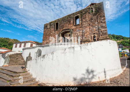 Nossa Senhora do Rosario Chiesa, Sabara, Belo Horizonte, Minas Gerais, Brasile Foto Stock