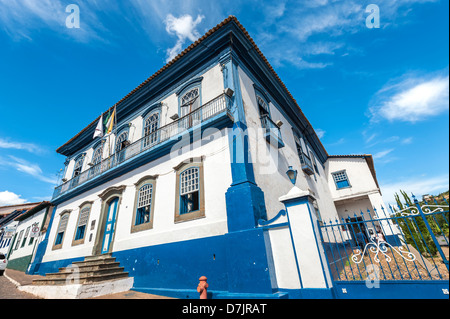 Rua Dom Pedro II, Prefettura, Sabara, Belo Horizonte, Minas Gerais, Brasile Foto Stock