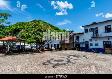 Santa Rita Plaza, Sabara, Belo Horizonte, Minas Gerais, Brasile Foto Stock