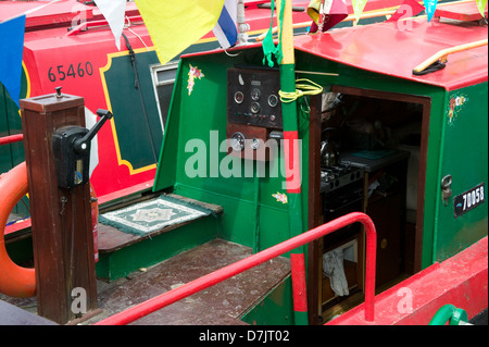 Casa battelli barge Little Venice Grand Union Canal Londra Foto Stock