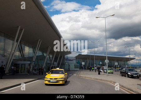 La Bulgaria, l'Europa, Sofia, Aeroporto Internazionale, terminale 2. Foto Stock