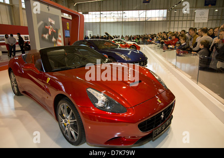 Poznan, Polonia, la Ferrari California 30 al Motor Show 2013 Foto Stock