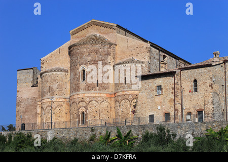 Italia Abruzzo Fossacesia San Giovanni in Venere Abbazia Foto Stock