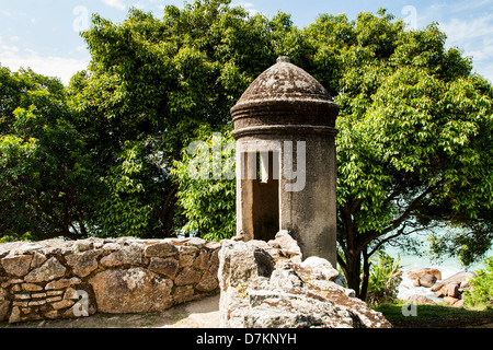 Sao Jose da Ponta Grossa fortezza, costruita nel XVIII secolo dai colonizzatori portoghesi. Foto Stock