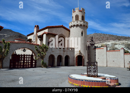 Scotty's Castle. Parco Nazionale della Valle della Morte, California, Stati Uniti d'America. Foto Stock