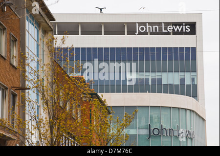 John Lewis Store su high street nel centro della città di Exeter Devon England Regno Unito Foto Stock