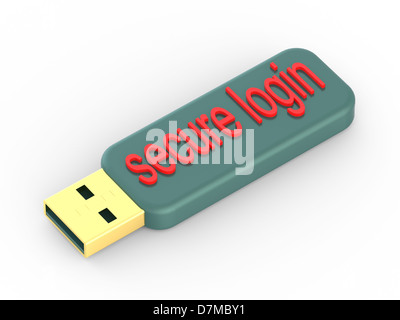 Internet security, opere d'arte concettuale Foto Stock