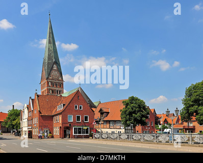 San Johannis-Church a Lüneburg, Lueneburg, Bassa Sassonia, Germania Foto Stock