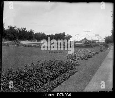 Lincoln Park Conservatory edificio Foto Stock