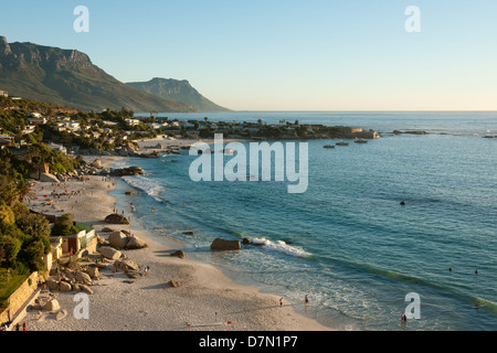 Clifton Beach, Città del Capo, Sud Africa Foto Stock