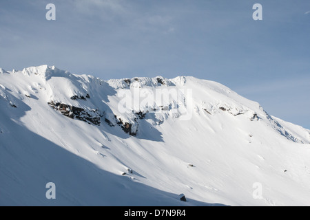 Tipico di montagna Fagaras in Romania Foto Stock