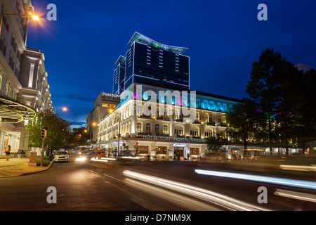 Hotel Continental a Ho Chi Minh City in Vietnam Foto Stock