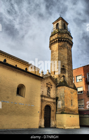 San Nicolas de la Villa è una chiesa a Cordoba Foto Stock