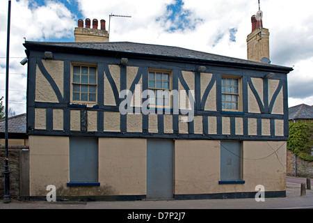 Il Bull Inn Brasted chiuse e abbandonate nel Kent, Regno Unito Foto Stock