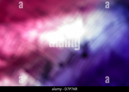 Sfondo colorato in movimento, offuscata Foto Stock