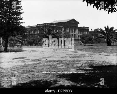 L'Australian Museum, situato in College Street a Sydney, ospita una vasta collezione di mostre storiche e di storia naturale. È uno dei principali musei australiani che espone scienza, cultura e storia. Foto Stock