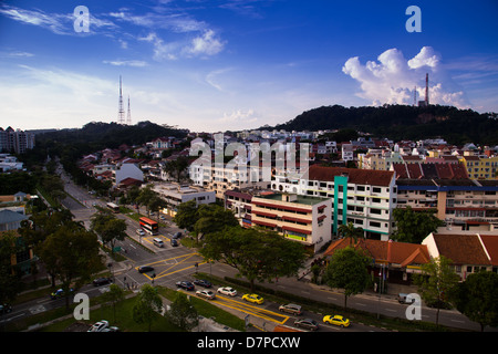 Il grand view di Bukit Timah real estate Foto Stock