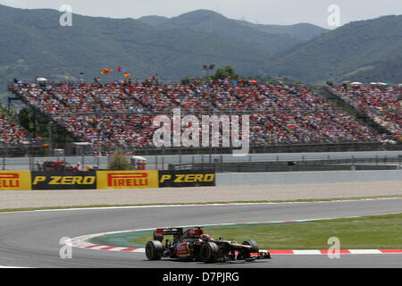 Motorsports: FIA Formula One World Championship 2013, il Gran Premio di Spagna, #7 Kimi Raikkonen (FIN, Team Lotus F1), Foto Stock