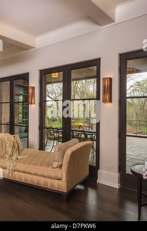 Moderno degli interni italiano home. Foto Stock