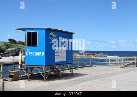 Stazione bagnino a Clovelly nella periferia est di Sydney Foto Stock