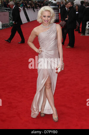 KIMBERLY WYATT BRITISH ACADEMY AWARDS TELEVISIONE SOUTHBANK Londra Inghilterra REGNO UNITO 12 Maggio 2013 Foto Stock