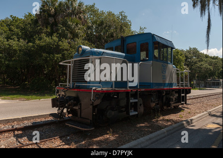 Parco Woonton deposito dei treni in Tavares, Florida Foto Stock